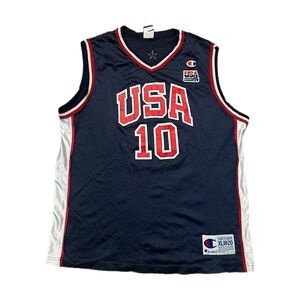 Vintage USA Basketball Kevin Garnett Champion Jersey